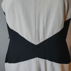 Chic Black and White Dress